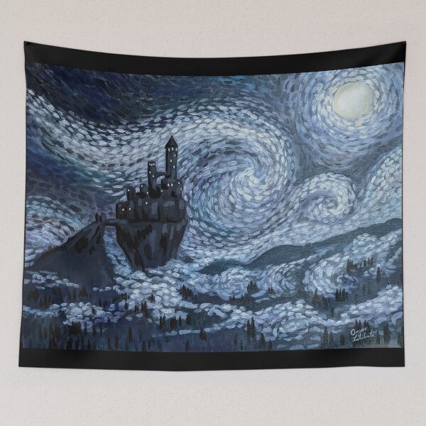 Item preview, The Misty Night designed and sold by ArtbyAnyse.