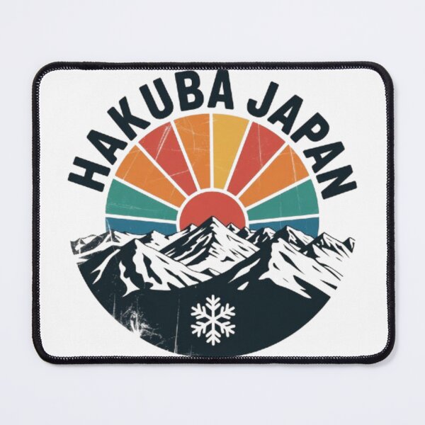 Item preview, Hakuba Japan Ski Resort – Snowboarding, Powder Snow, Mountain Sunset, and Winter Travel Poster designed and sold by dortmond.