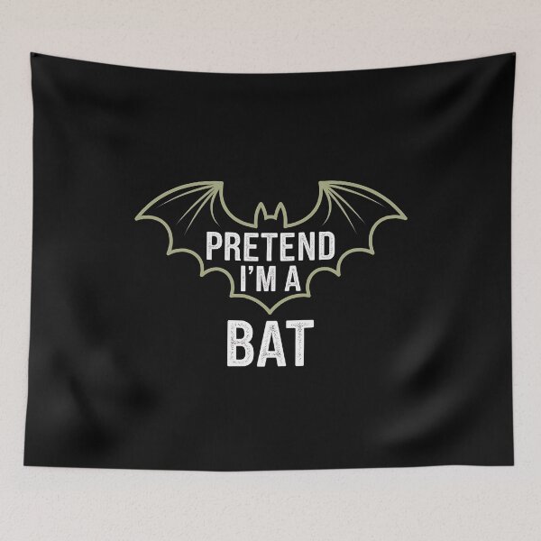 Item preview, Pretend I'm A Bat Lazy Easy Costume - The perfect Halloween gift for bat lovers and fans of lazy, funny costumes. designed and sold by ZyziowskyArt.
