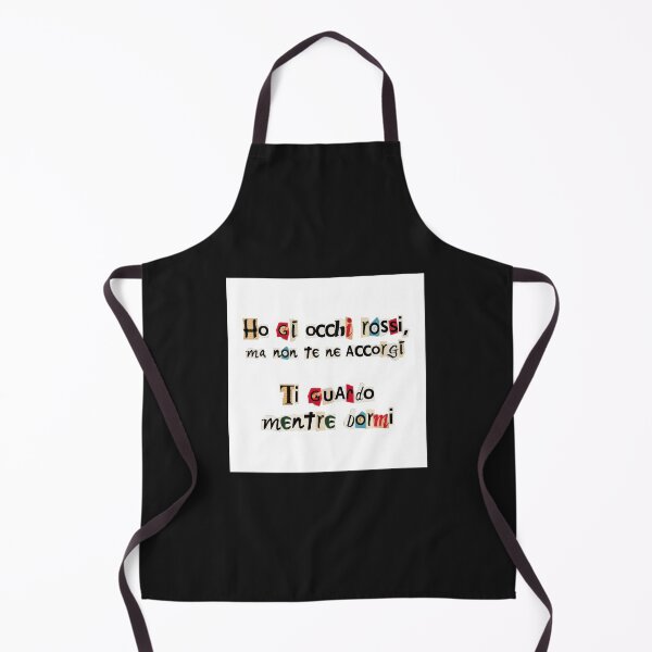 Item preview, "Ho gli occhi rossi, ma non te ne accorgi. Ti guardo mentre dormi." PTN citazione “Ricordi” occhi rossi dormi indie designed and sold by fuffu.