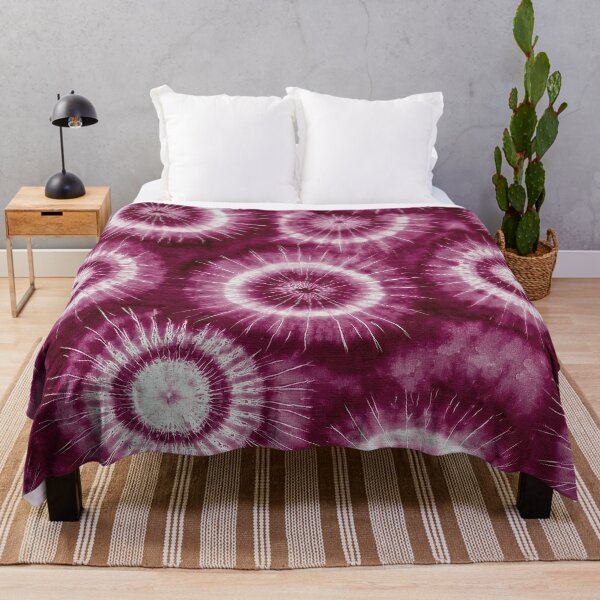 Item preview, Burgundy Tie Dye  Starbursts  designed and sold by RyanPhamDesigns.