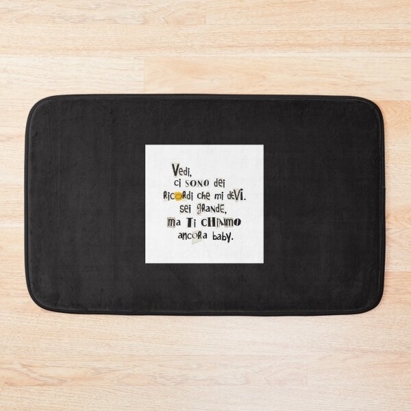 Item preview, "Vedi, ci sono dei ricordi che mi devi. Sei grande, ma ti chiamo ancora baby." titolo: PTN citazione “Ricordi” ricordi da restituire designed and sold by fuffu.