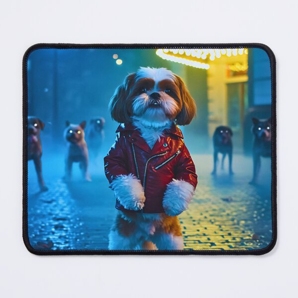 Item preview, Thriller Pup: Shih Tzu Zombie Dance T-Shirt – Funny Retro Halloween Dog Tee designed and sold by LojaKoru.