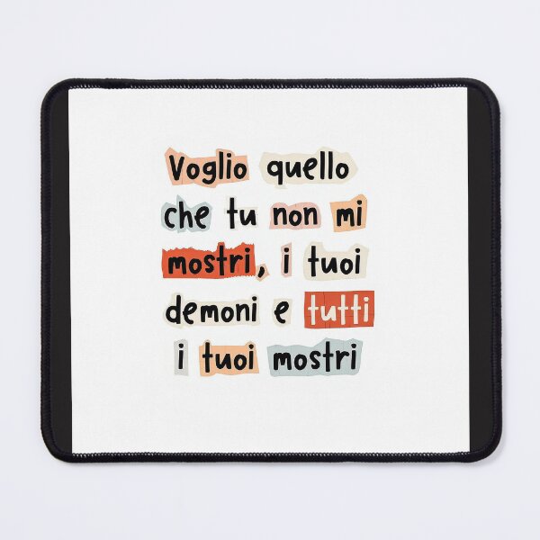 Item preview, "Voglio quello che tu non mi mostri, i tuoi demoni e tutti i tuoi mostri." titolo: PTN citazione “Scooby Doo” demoni interiori designed and sold by fuffu.