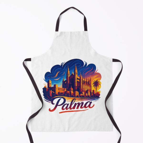 Item preview, Palma capital Mallorca silhouette gift designed and sold by Pineapple-Tree.