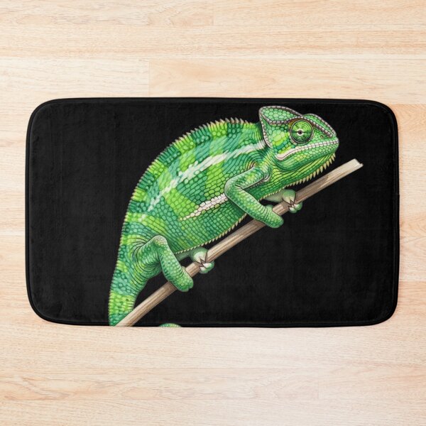 Item preview, Chameleon holding on to a branch  designed and sold by 4rtistcDrift.