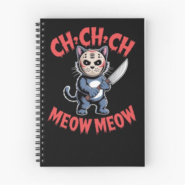 Item preview, Ch Ch Ch Meow Meow Meow Spooky Hallowen designed and sold by ManiaGrania.