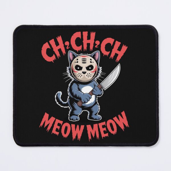 Item preview, Ch Ch Ch Meow Meow Meow Spooky Hallowen designed and sold by ManiaGrania.