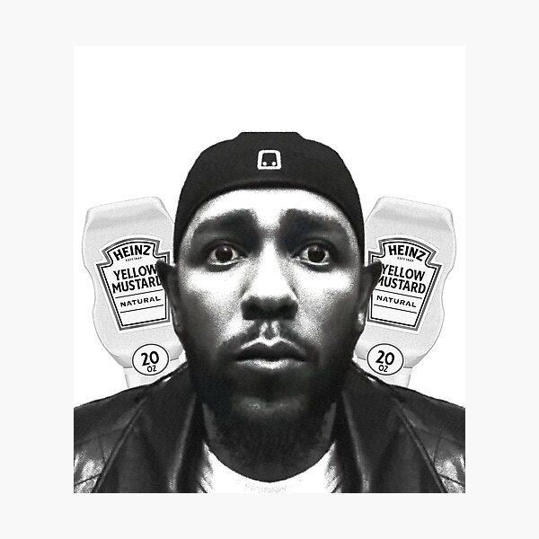 Item preview, Mustard Kendrick Lamar Graphic designed and sold by NapkinDesigns.