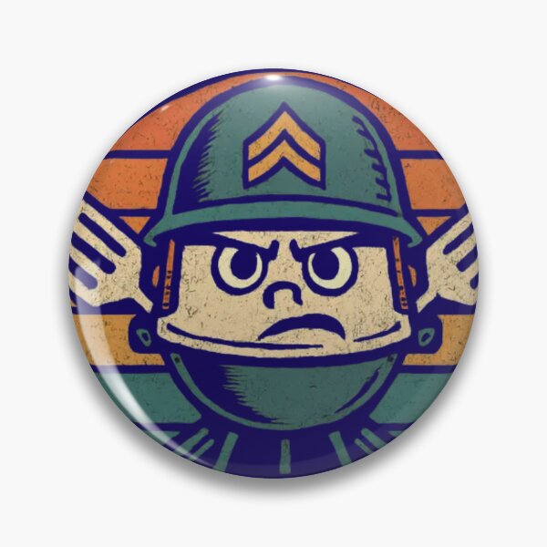 Item preview, “Grill Sergeant — Reporting for BBQ Duty” — Funny Retro Dad BBQ Shirt designed and sold by RetiredAndRude.