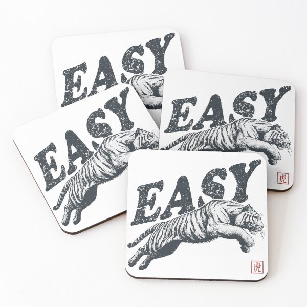 Item preview, Funny Quote Easy Tiger Retro Wild Animal designed and sold by Jcat7.