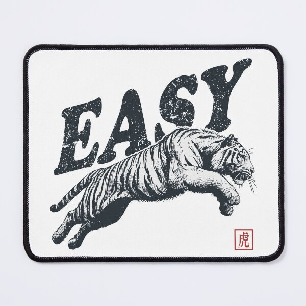 Item preview, Funny Quote Easy Tiger Retro Wild Animal designed and sold by Jcat7.