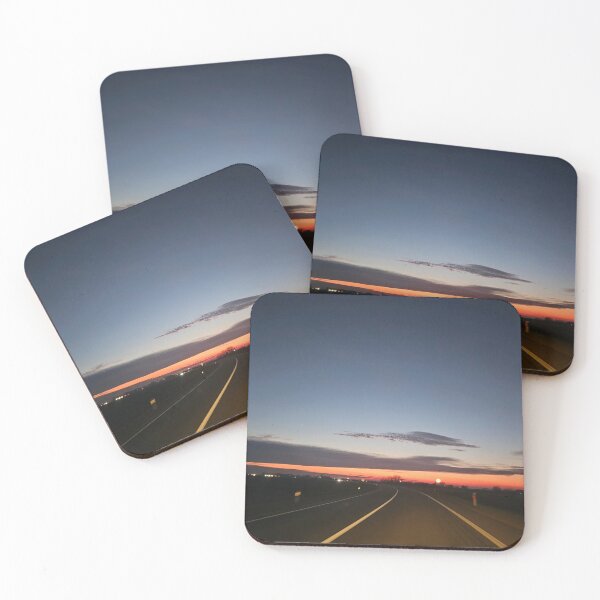Item preview, sunset during roadtrip designed and sold by MarijaArt.