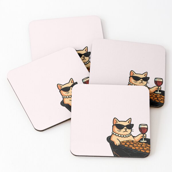 Item preview, Luxury Cat Vibes designed and sold by InkRiotCo.