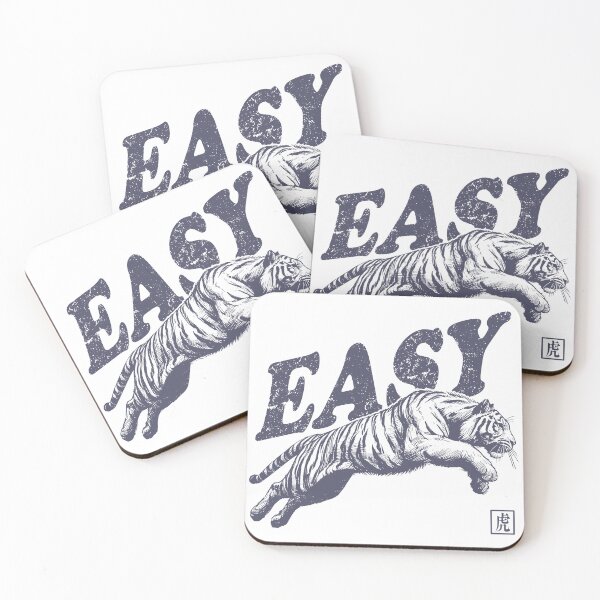 Item preview, Funny Quote Easy Tiger Retro Wild Animal designed and sold by Jcat7.