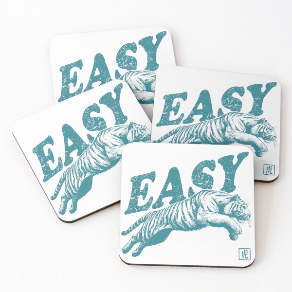 Item preview, Funny Quote Easy Tiger Retro Wild Animal designed and sold by Jcat7.