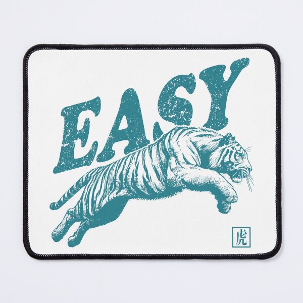 Item preview, Funny Quote Easy Tiger Retro Wild Animal designed and sold by Jcat7.