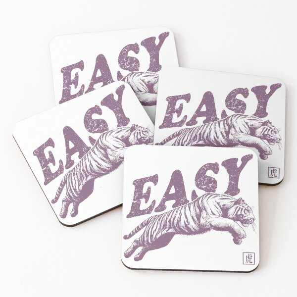 Item preview, Funny Quote Easy Tiger Retro Wild Animal designed and sold by Jcat7.