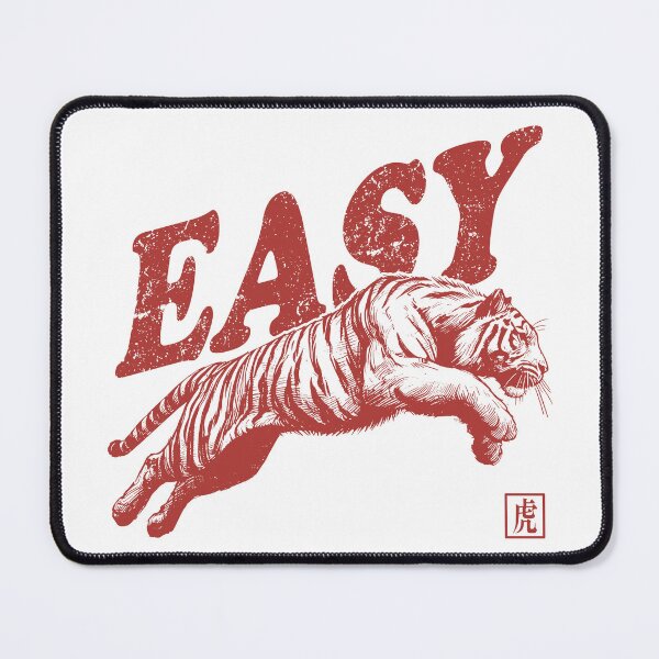 Item preview, Funny Quote Easy Tiger Retro Wild Animal designed and sold by Jcat7.
