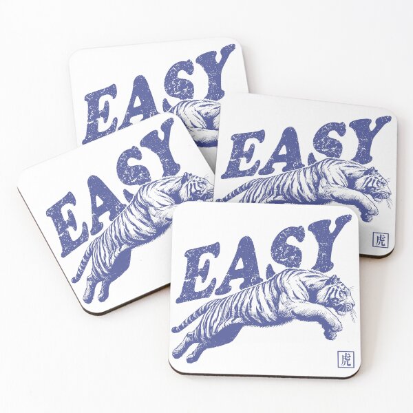 Item preview, Funny Quote Easy Tiger Retro Wild Animal designed and sold by Jcat7.