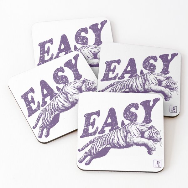 Item preview, Funny Quote Easy Tiger Retro Wild Animal designed and sold by Jcat7.