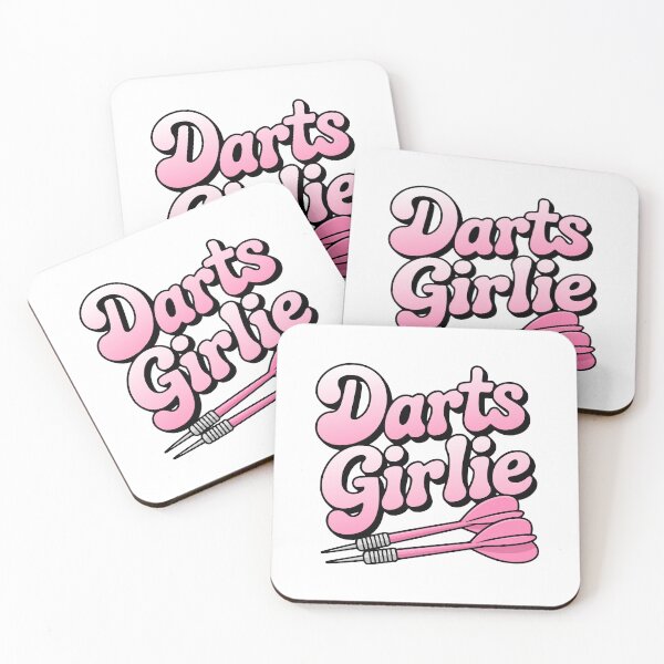 Artikelvorschau, Darts Girlie! Pinkes Mädchen entworfen und verkauft von PMCreative.