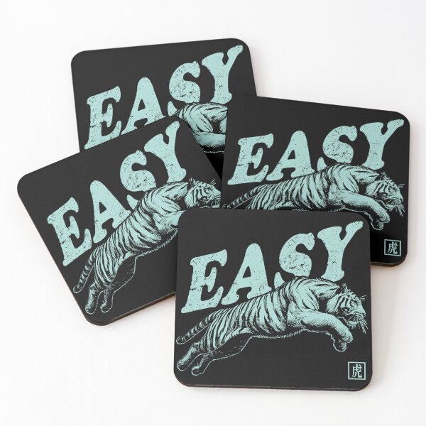 Item preview, Funny Quote Easy Tiger Retro Wild Animal designed and sold by Jcat7.