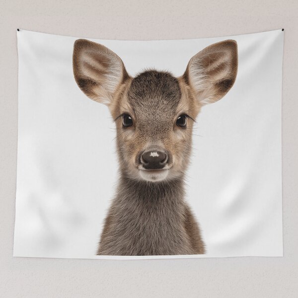 Item preview, Adorable Baby Tufted Deer for Cute Tufted Deer lovers designed and sold by LazyOwlStore.