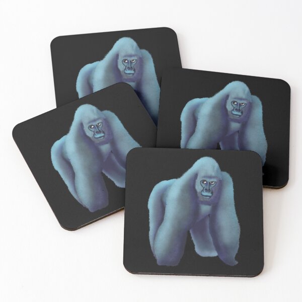 Item preview, Blue Silverback Gorilla designed and sold by mermaidronnie.