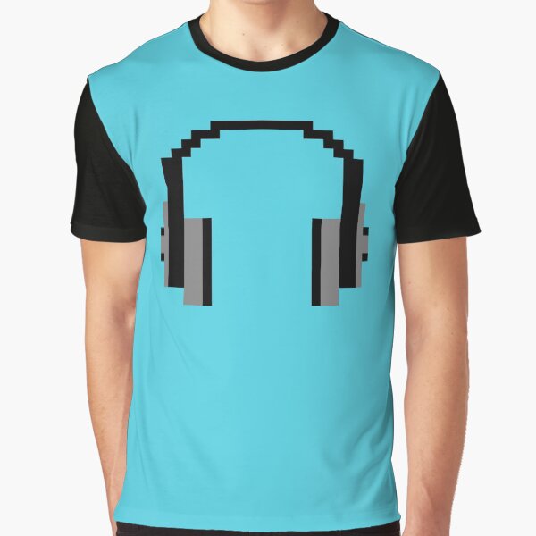 Item preview, Pixel Art Headphones designed and sold by RollingRC.