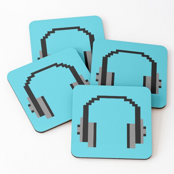 Item preview, Pixel Art Headphones designed and sold by RollingRC.