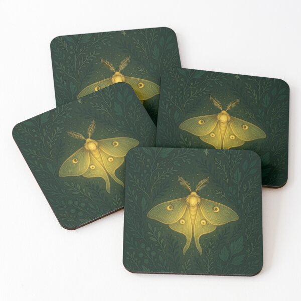 Item preview, Moonlit Moth & Forest Whispers designed and sold by blackcatsvault.