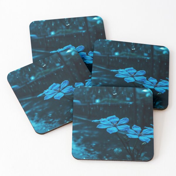 Item preview, blue flower designed and sold by  Mudikeys.