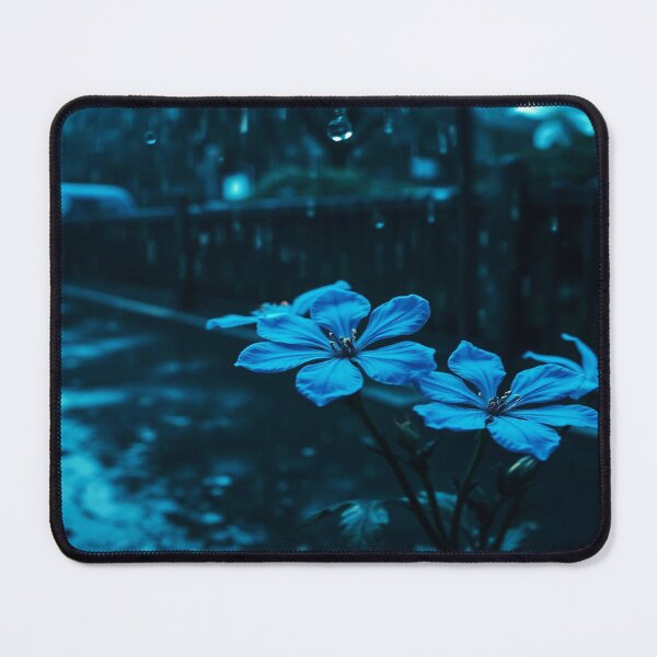 Item preview, blue flower designed and sold by Mudikeys.