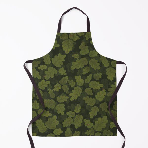 Item preview, Repeating oak leaf pattern (with hidden bugs!) designed and sold by JosieMakesStuff.
