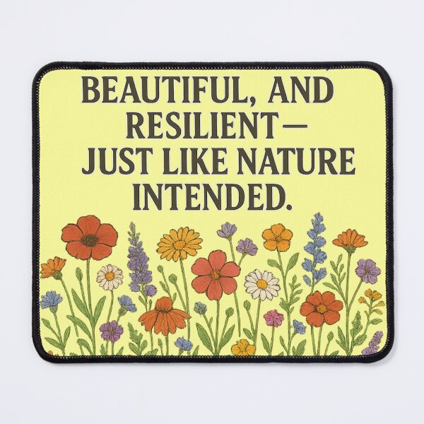 Item preview, You are wild, beautiful, and resilient - just like nature intended designed and sold by QCena.