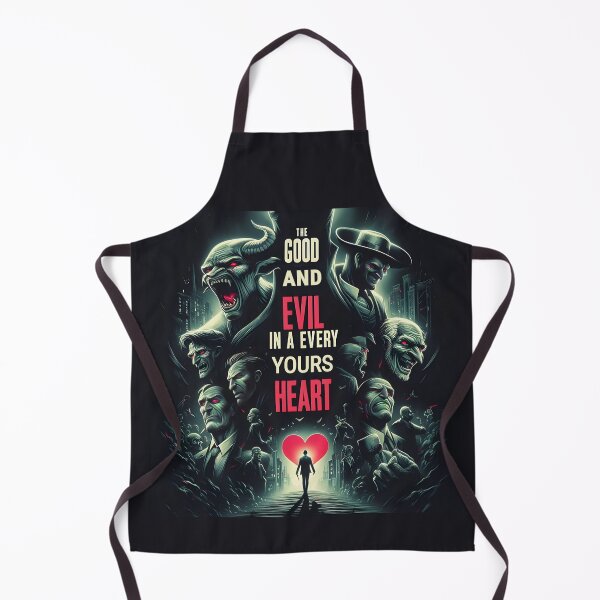 Item preview, Good Evil Demon Silhouette Heart designed and sold by Voodoo Store Paranormal Collections.
