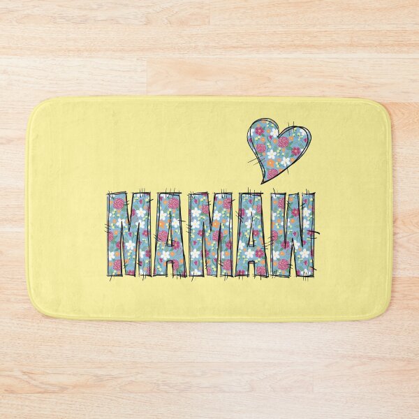 Item preview, MAMAW Floral Stitch Pattern With Yellow Background  designed and sold by missmann.