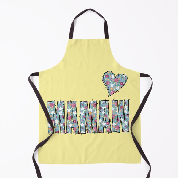 Item preview, MAMAW Floral Stitch Pattern With Yellow Background  designed and sold by missmann.