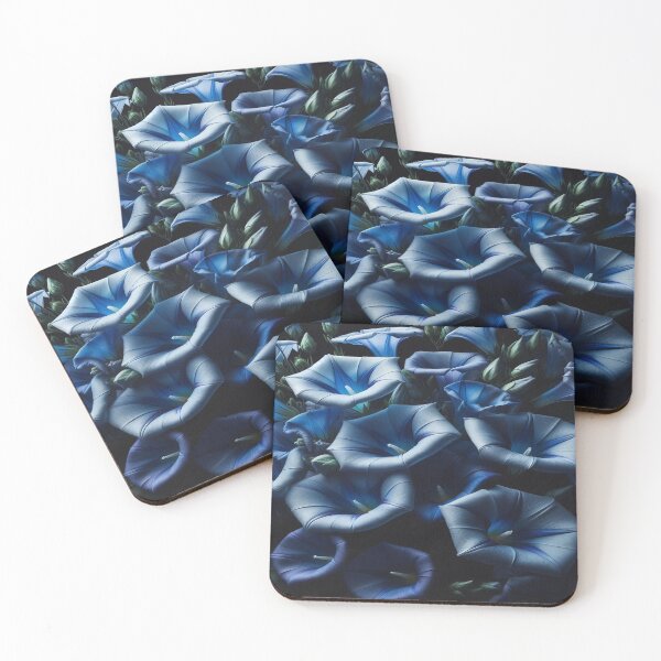 Item preview, blue floral designed and sold by Mudikeys.