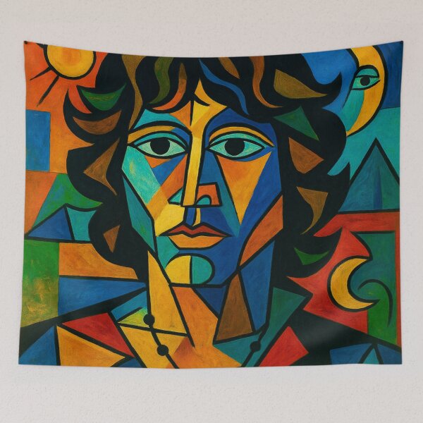 Item preview, Jim Morrison Picasso Art | TheAmericanPoet | The Doors designed and sold by TheAmericanPoet.