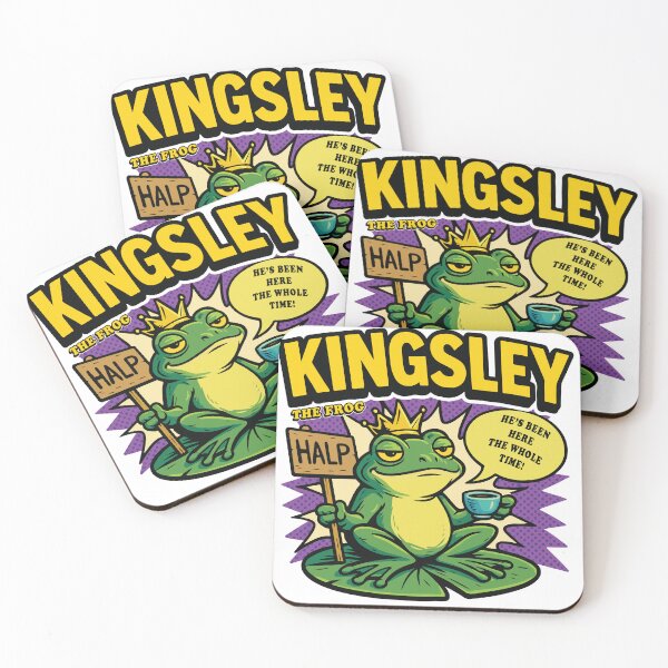 Item preview, Assistant Villain Kingsley Frog Halp Romantasy Book Lover designed and sold by RamblingsRose.