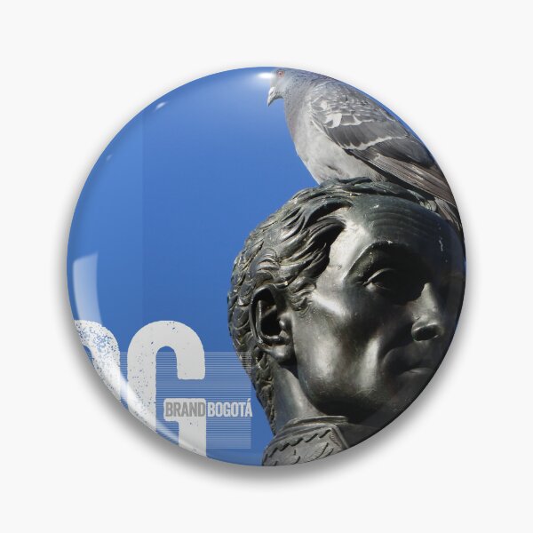 Item preview, Bog Brand Bolivar with a black dove on top in Plaza de Bolivar designed and sold by BogBrand.