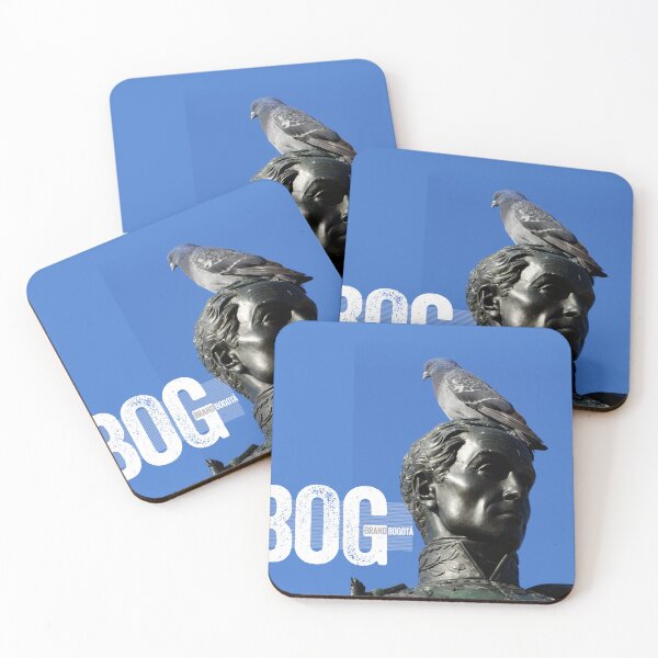 Item preview, Bog Brand Bolivar with a black dove on top in Plaza de Bolivar designed and sold by BogBrand.