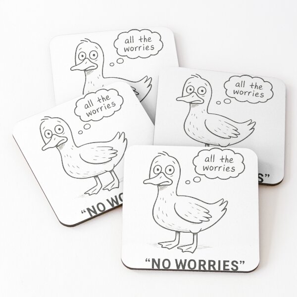 Item preview, No Worries (Who am I kidding?) designed and sold by OpenArt.