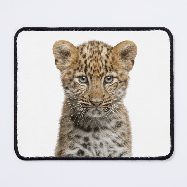 Item preview, Adorable Baby Amur Leopard for Cute Amur Leopard lovers designed and sold by LazyOwlStore.