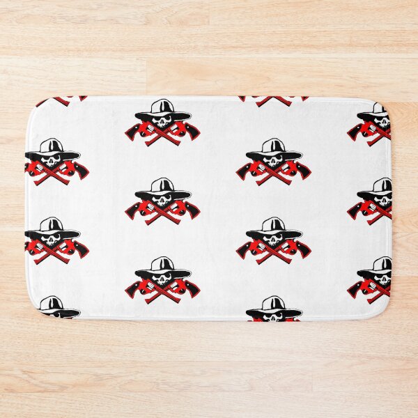 Item preview, The Gunslinger Red Black Cowboy Badge designed and sold by Jcat7.