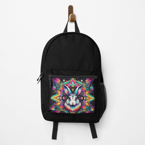 Item preview, Colorful geometric decorative mystic bunny designed and sold by Dogandesighn.