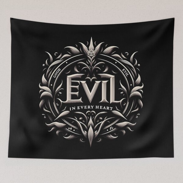 Item preview, Gothic Evil Skull Heart Ornamental designed and sold by Voodoo Store Paranormal Collections.