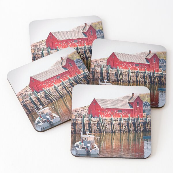 Item preview, Motif No. 1 Rockport MA – Iconic New England Harbor Scene designed and sold by Willow Sage.